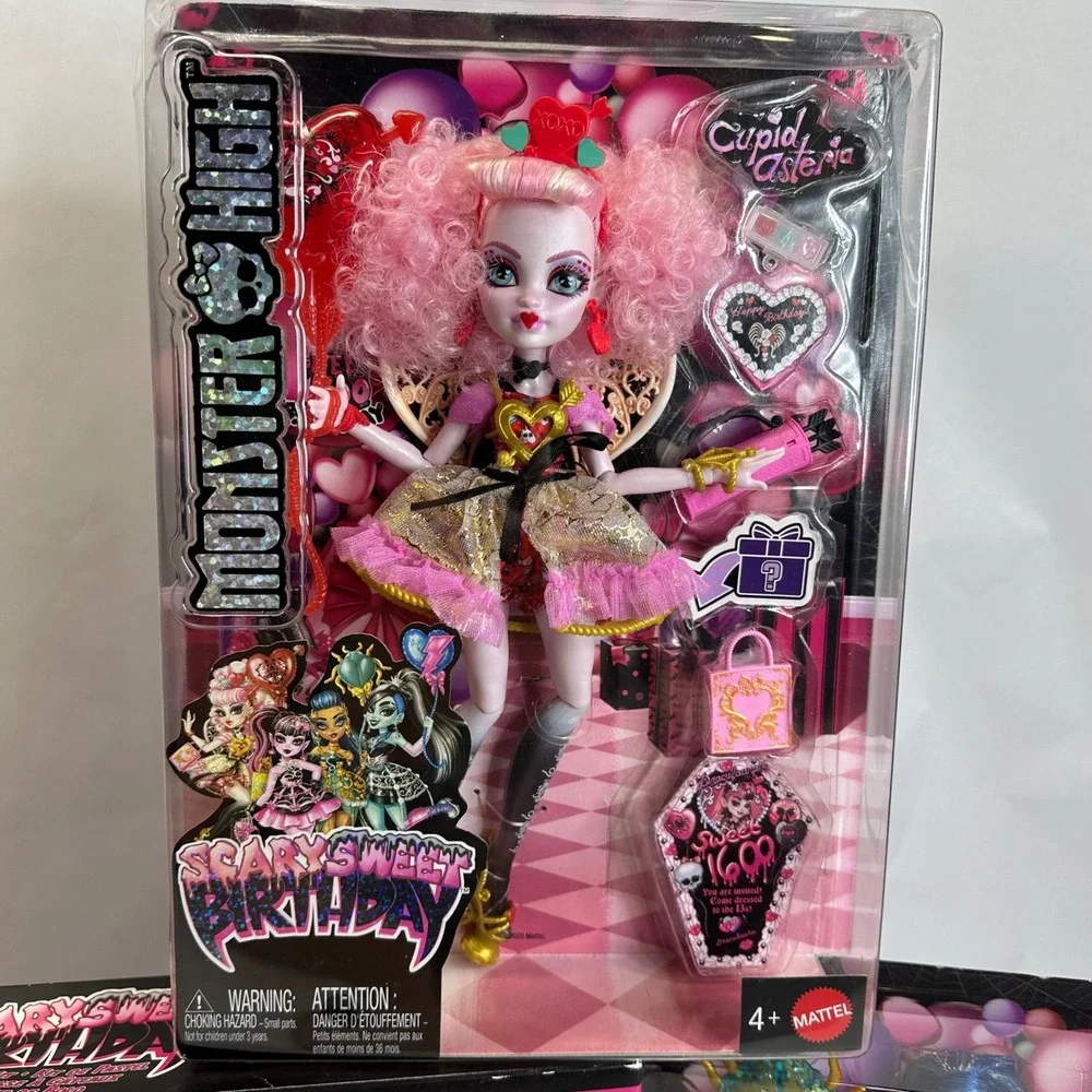 Monster High Scary Sweet Birthday Dolls Complete Set of 5 Dolls NEW